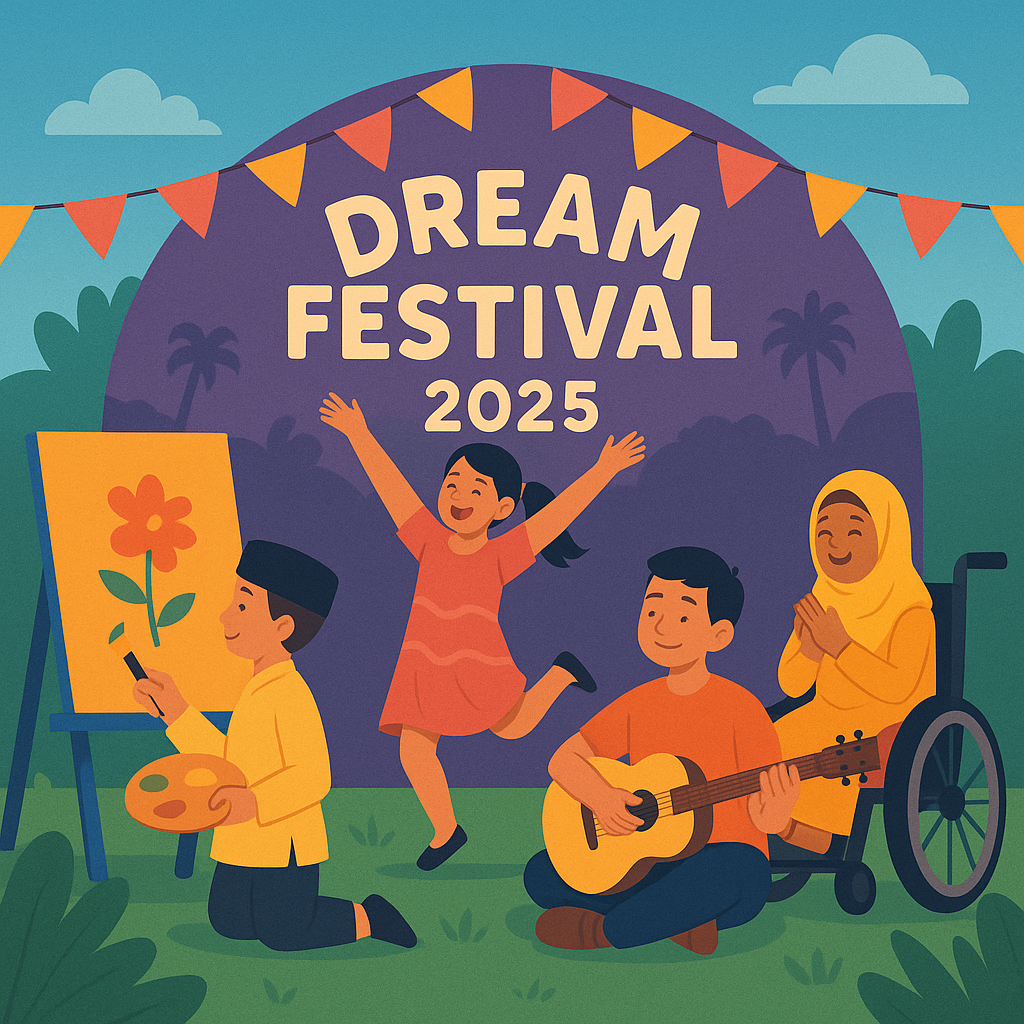 Dream Festival 2025 Panggung Mimpi dan Inklusi untuk Anak-Anak Indonesia