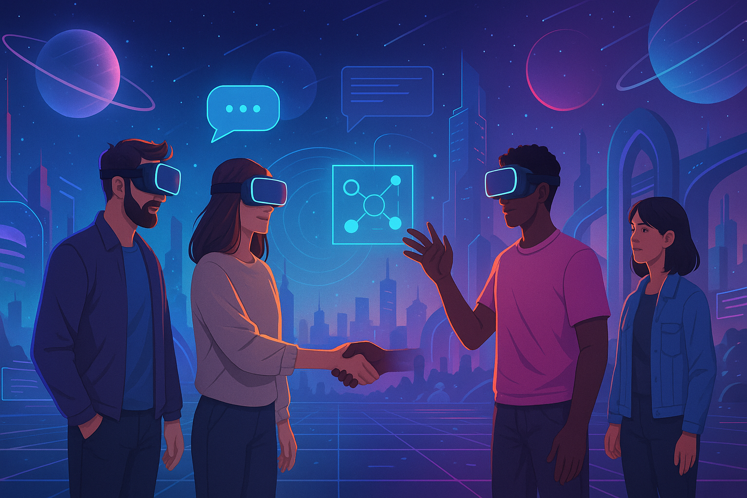 Jaringan di Era Metaverse 2025
