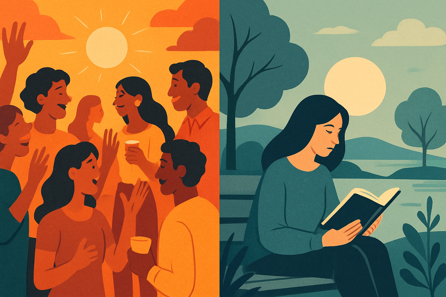Perbedaan Mendalam Antara Ekstrovert dan Introvert